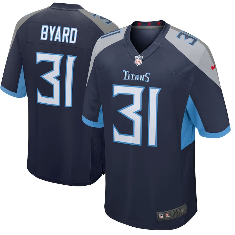 Men Tennessee Titans #31 Kevin Byard Nike Navy Player Game NFL Jersey->tennessee titans->NFL Jersey